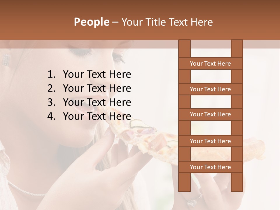Simplicity Rest White PowerPoint Template