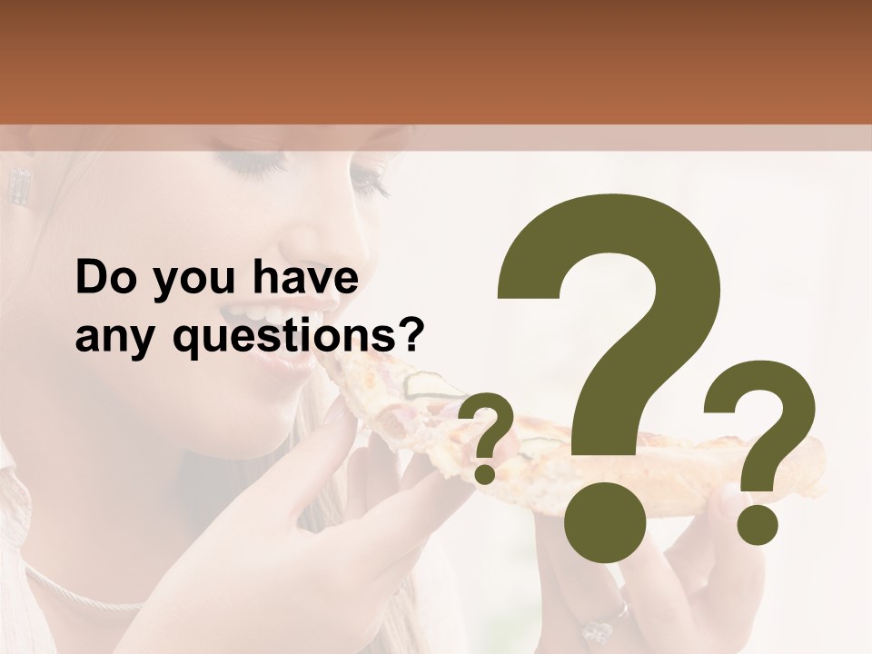 Simplicity Rest White PowerPoint Template