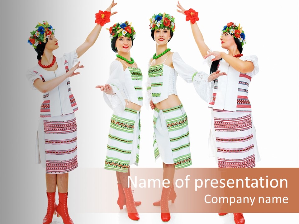 Tradition Art Young PowerPoint Template