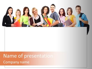 Person Large Strike PowerPoint Template