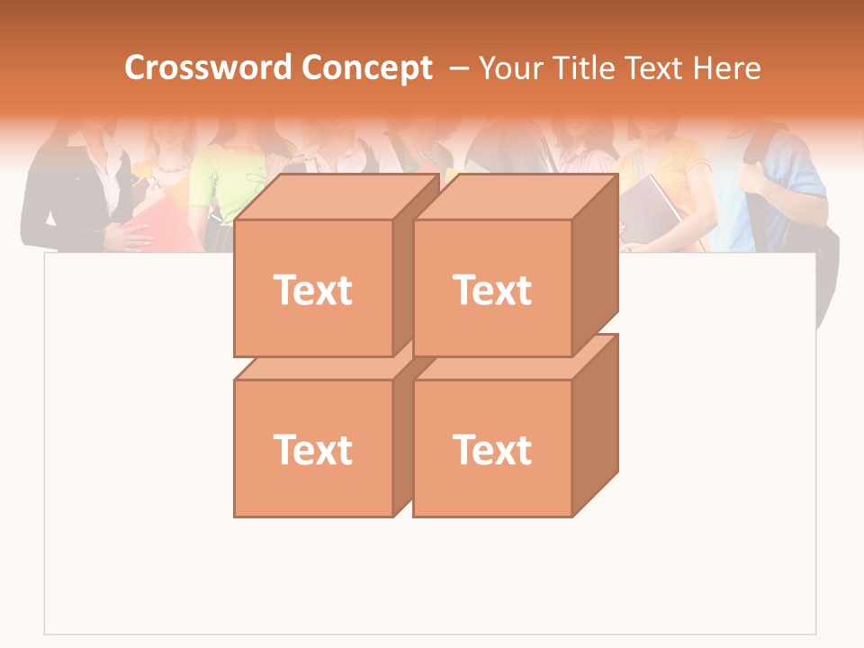 Person Large Strike PowerPoint Template