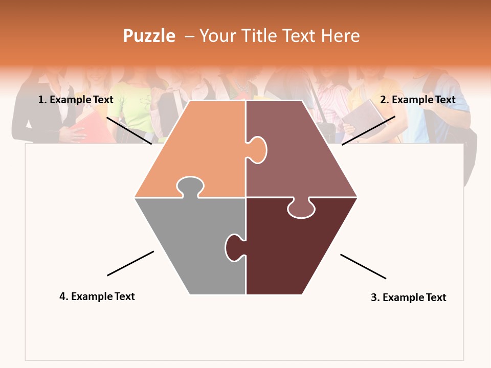 Person Large Strike PowerPoint Template