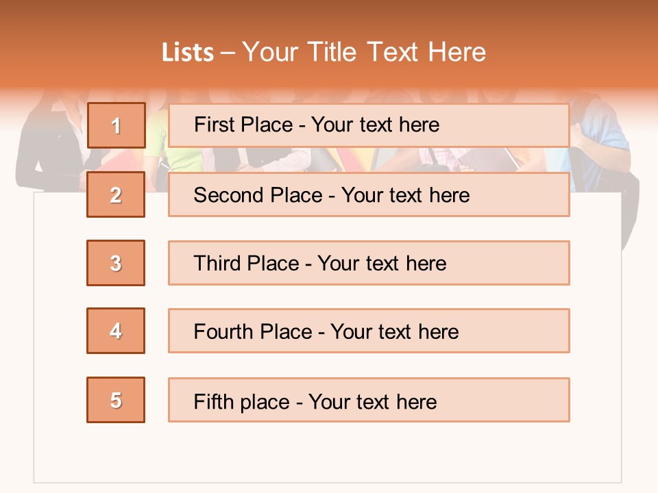 Person Large Strike PowerPoint Template