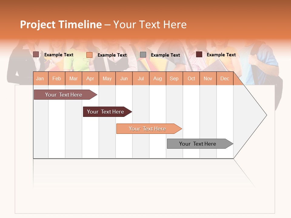 Person Large Strike PowerPoint Template