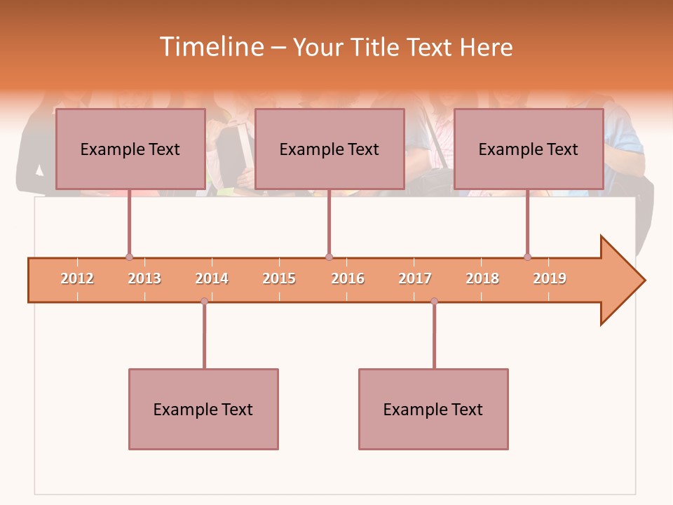 Person Large Strike PowerPoint Template