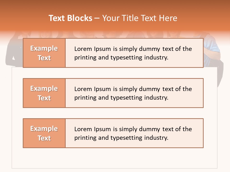 Person Large Strike PowerPoint Template