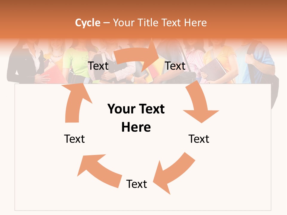 Person Large Strike PowerPoint Template