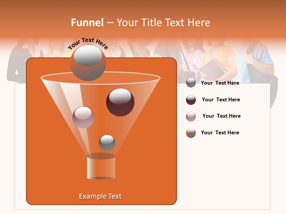 Person Large Strike PowerPoint Template