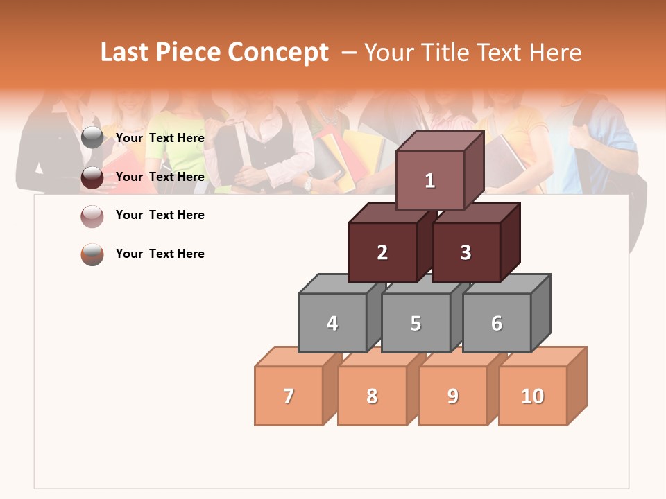 Person Large Strike PowerPoint Template