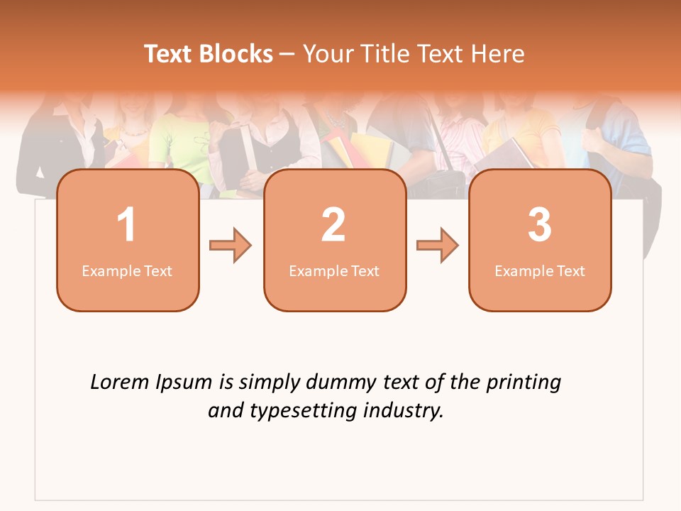 Person Large Strike PowerPoint Template
