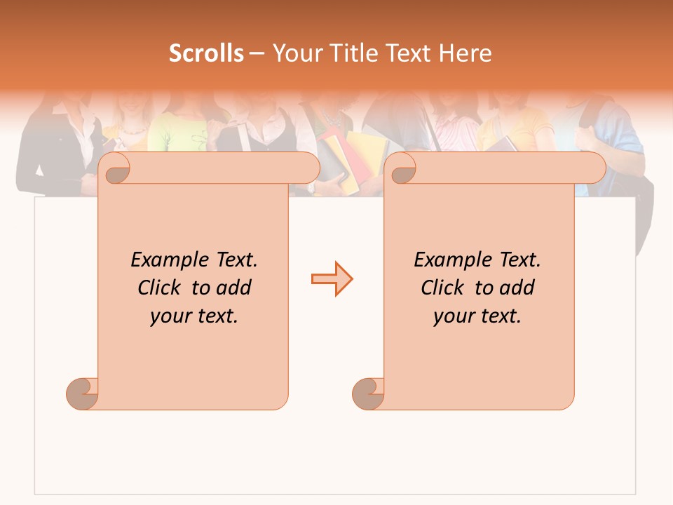 Person Large Strike PowerPoint Template
