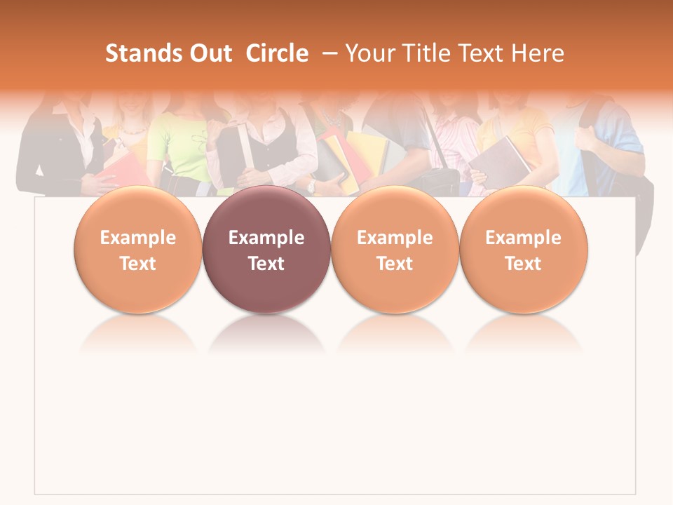 Person Large Strike PowerPoint Template