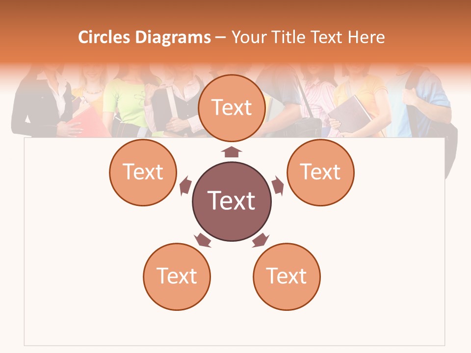 Person Large Strike PowerPoint Template