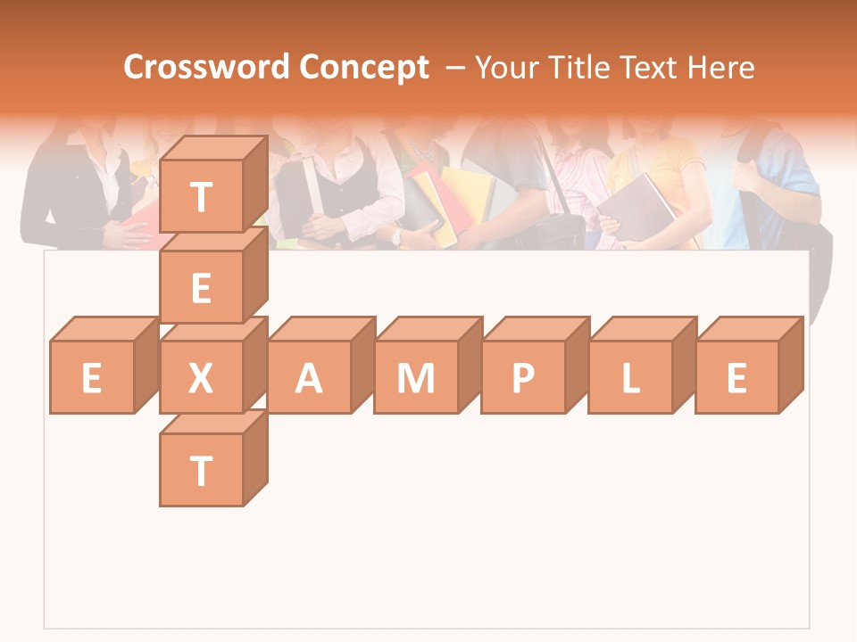 Person Large Strike PowerPoint Template