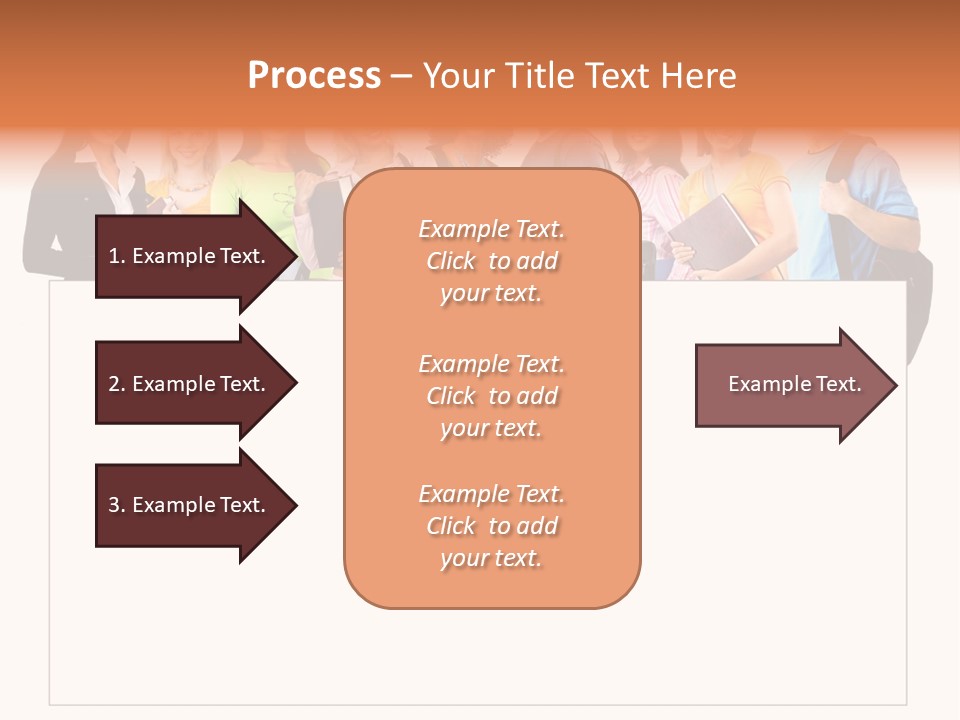 Person Large Strike PowerPoint Template
