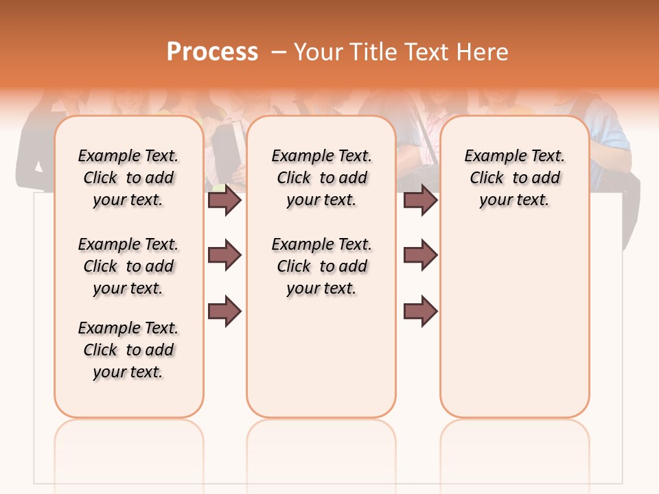 Person Large Strike PowerPoint Template
