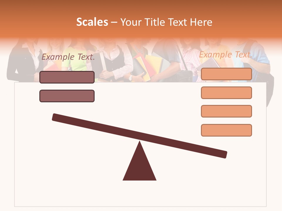 Person Large Strike PowerPoint Template