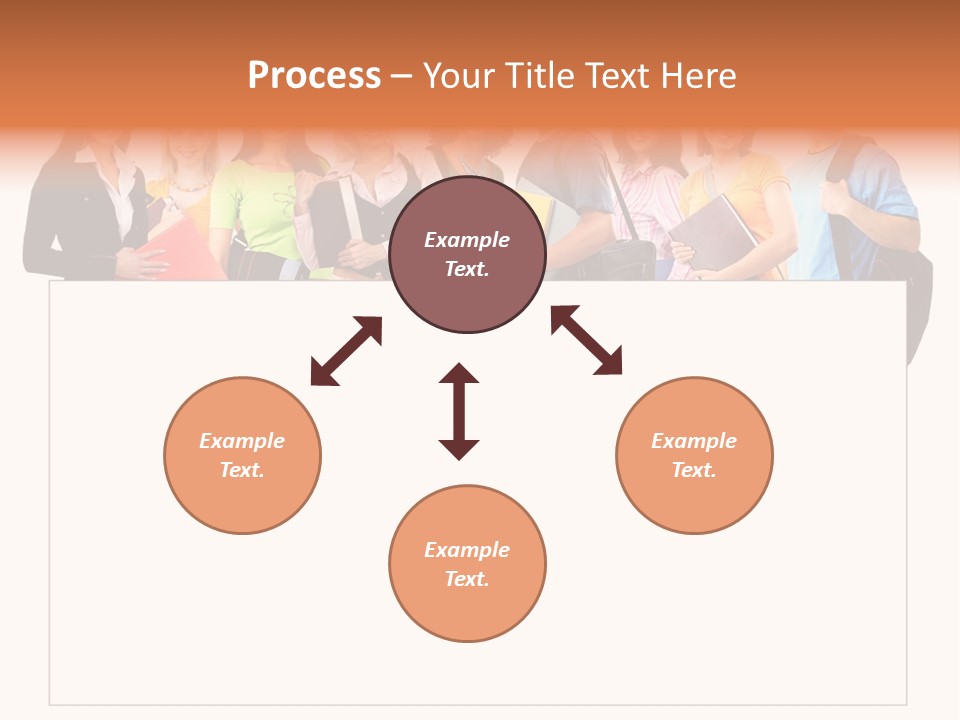 Person Large Strike PowerPoint Template