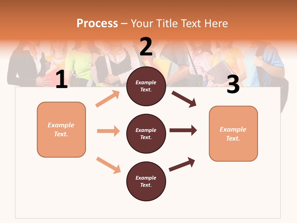 Person Large Strike PowerPoint Template