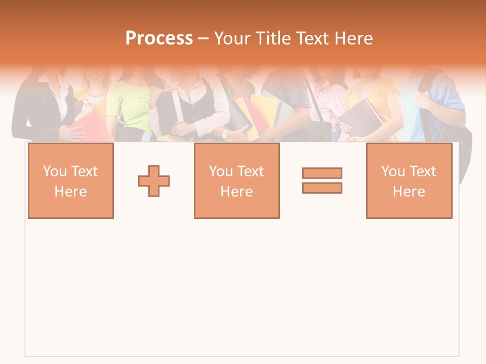 Person Large Strike PowerPoint Template
