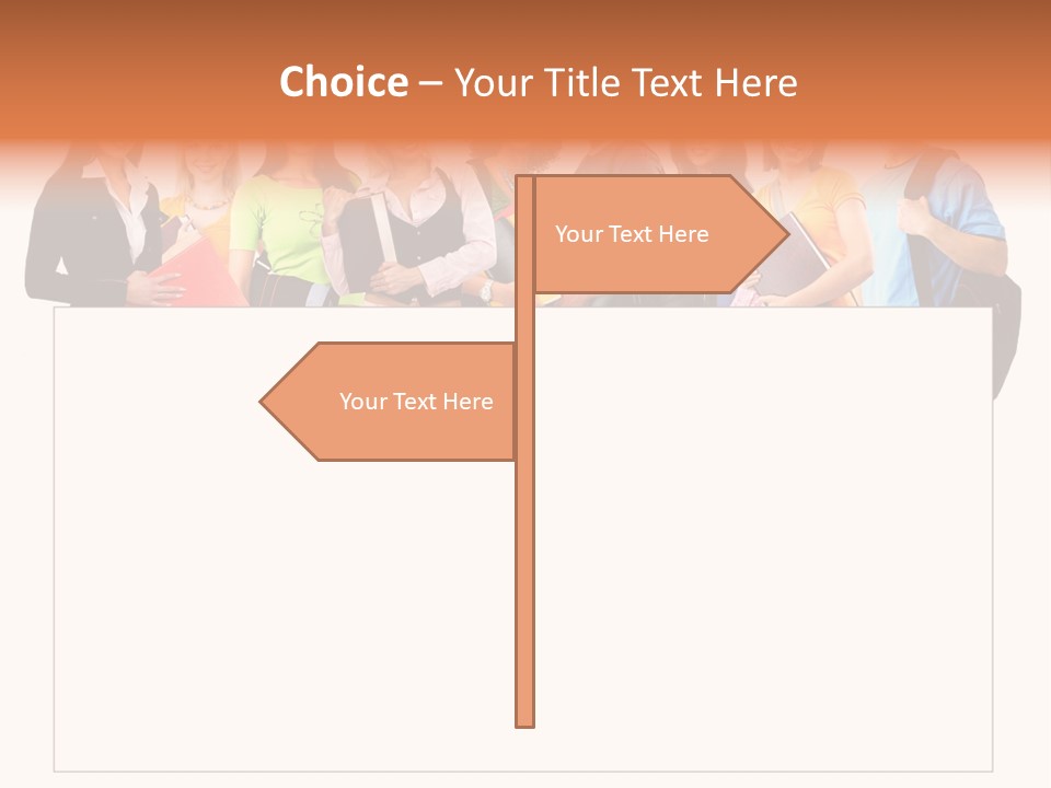 Person Large Strike PowerPoint Template