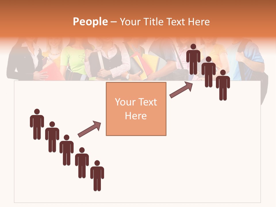 Person Large Strike PowerPoint Template