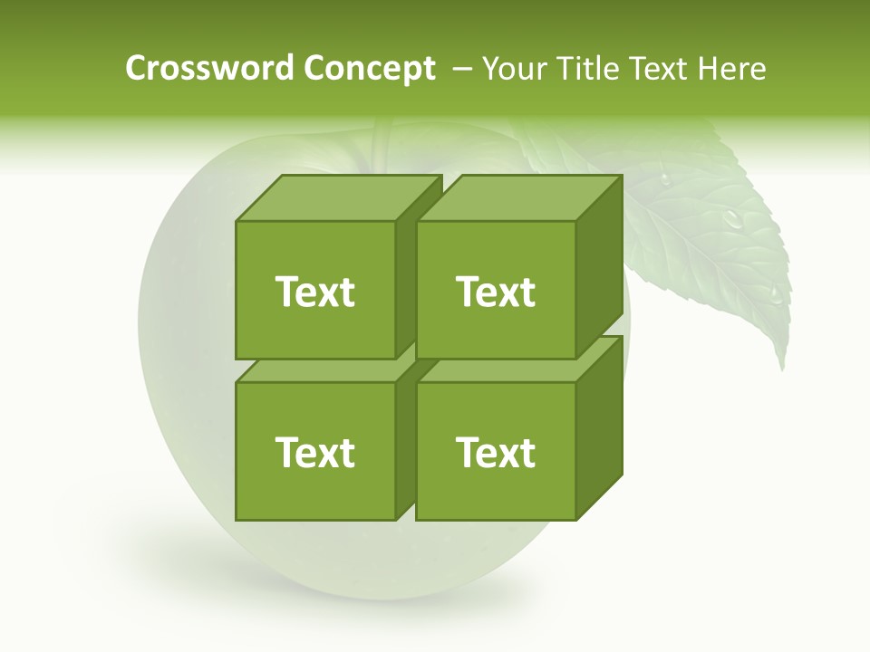 Nutrition Wet Drops PowerPoint Template