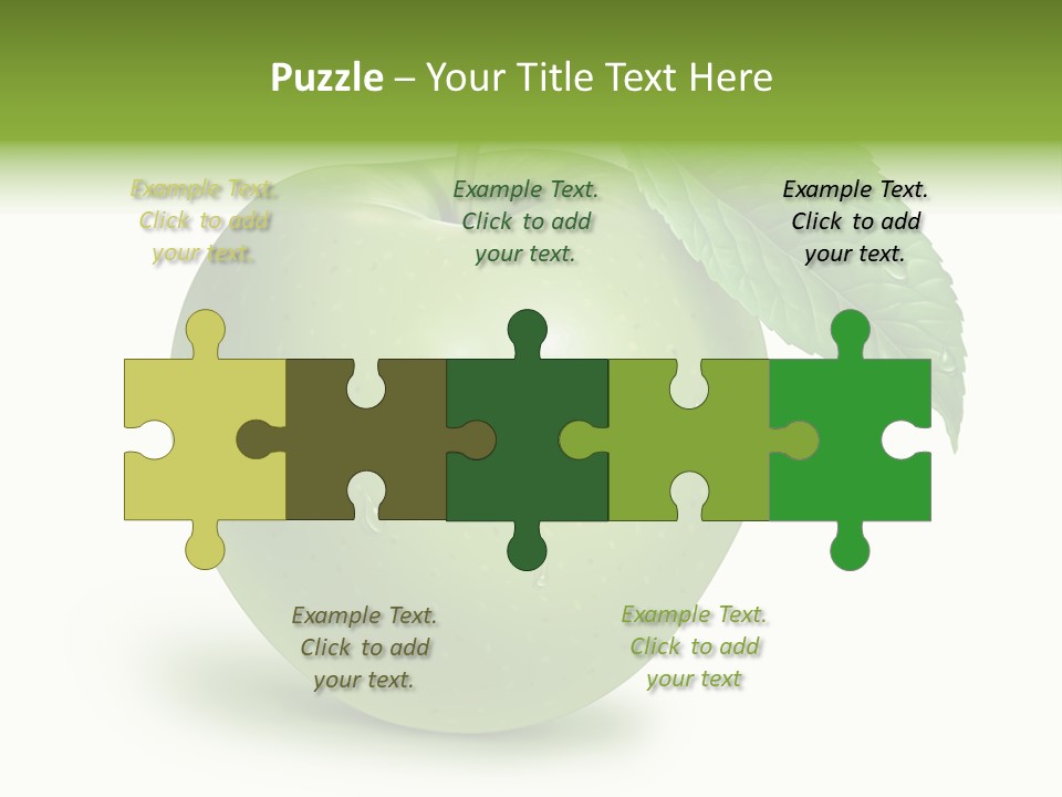 Nutrition Wet Drops PowerPoint Template