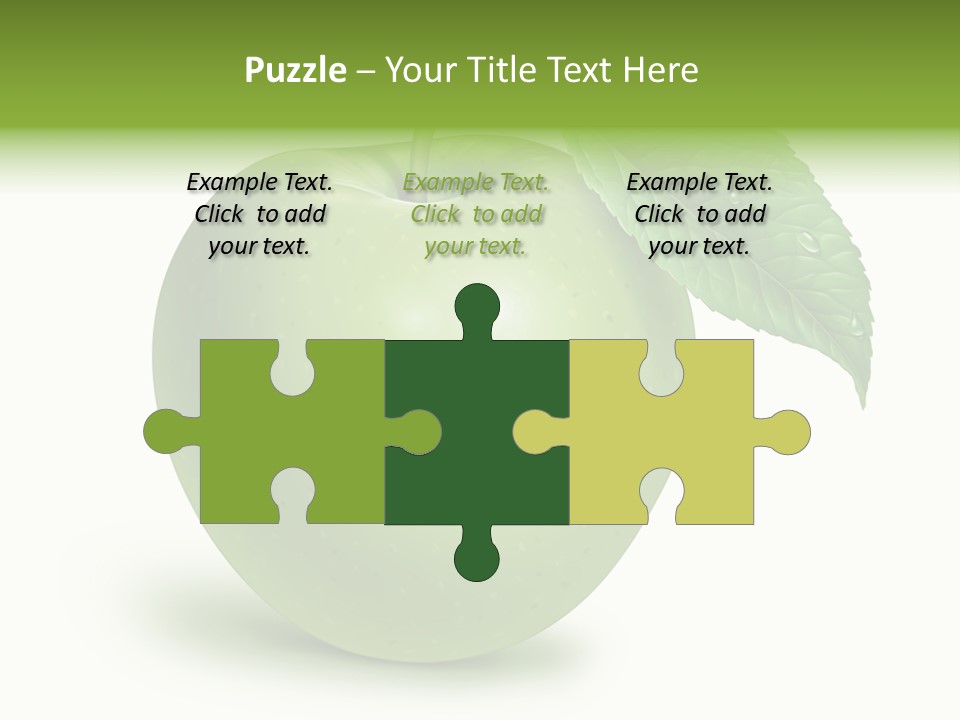 Nutrition Wet Drops PowerPoint Template