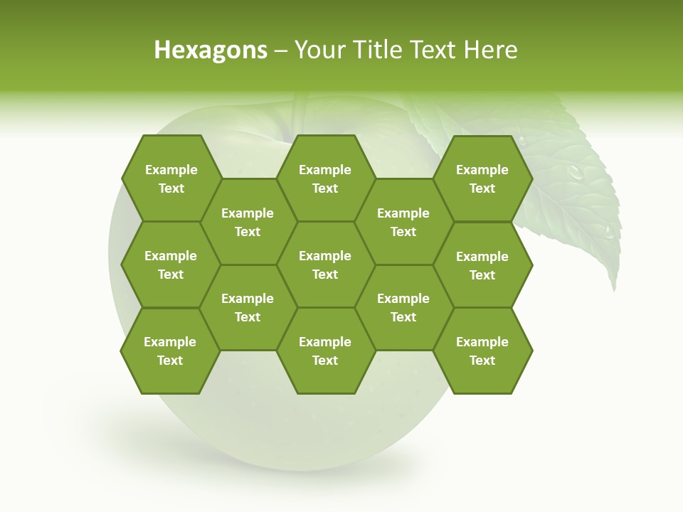 Nutrition Wet Drops PowerPoint Template