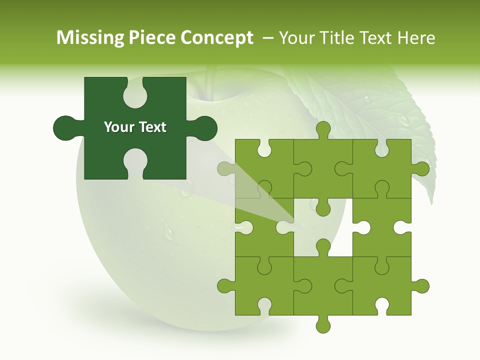 Nutrition Wet Drops PowerPoint Template