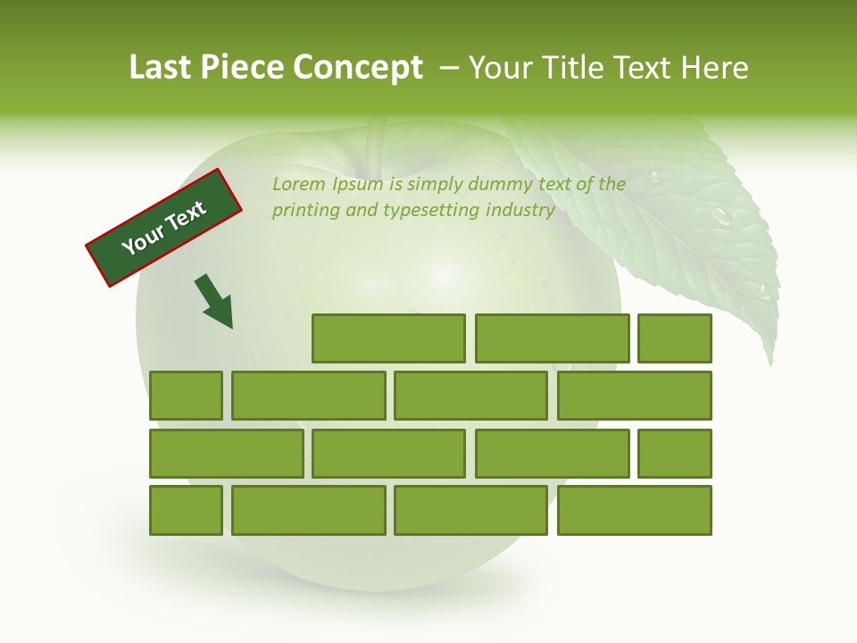 Nutrition Wet Drops PowerPoint Template