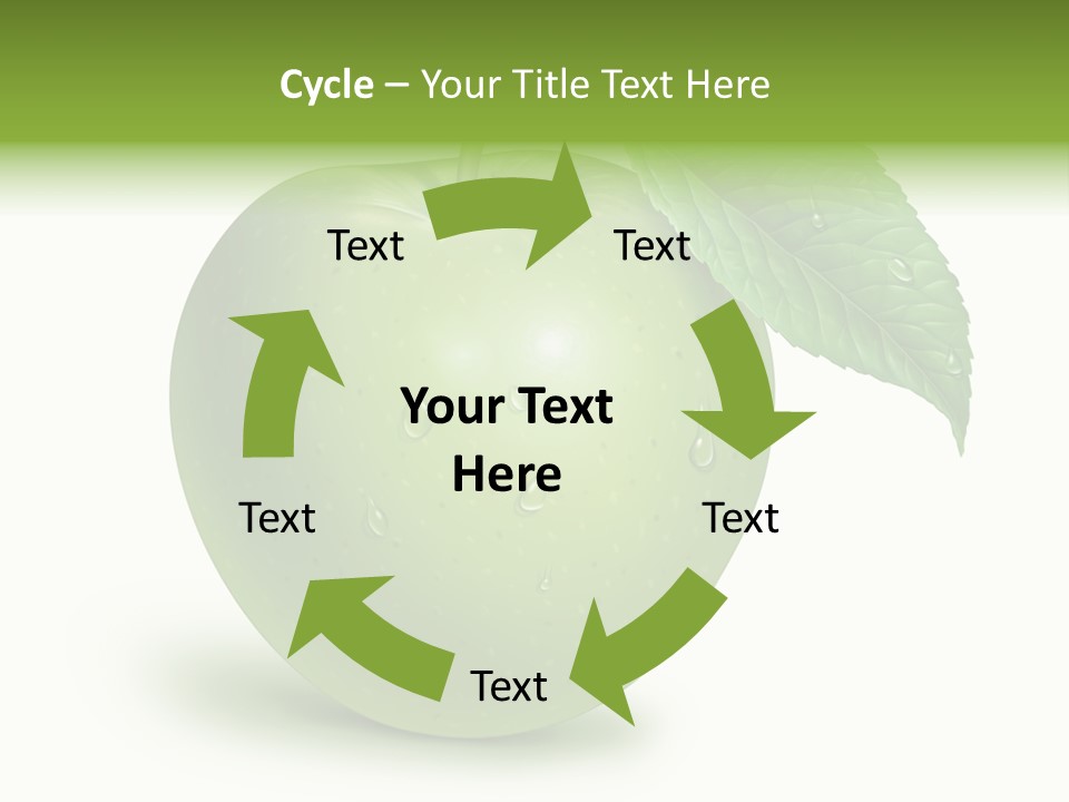 Nutrition Wet Drops PowerPoint Template