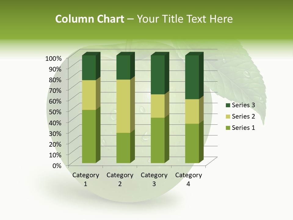 Nutrition Wet Drops PowerPoint Template