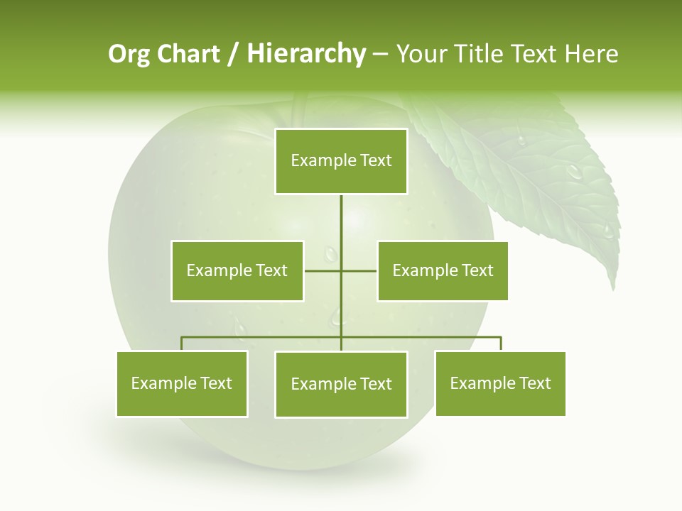 Nutrition Wet Drops PowerPoint Template