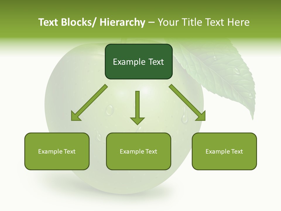 Nutrition Wet Drops PowerPoint Template
