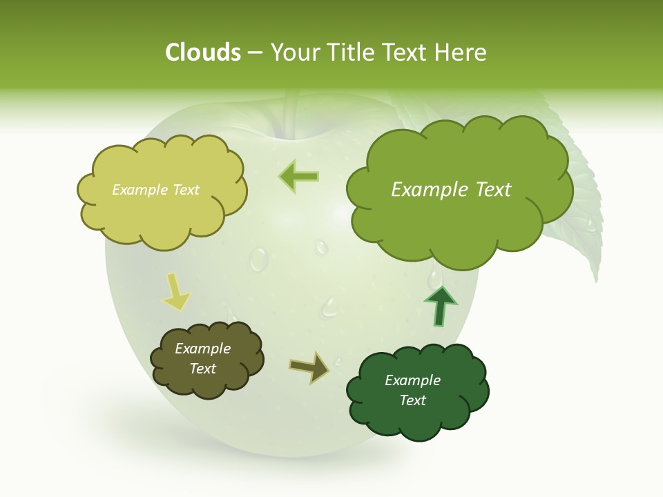 Nutrition Wet Drops PowerPoint Template