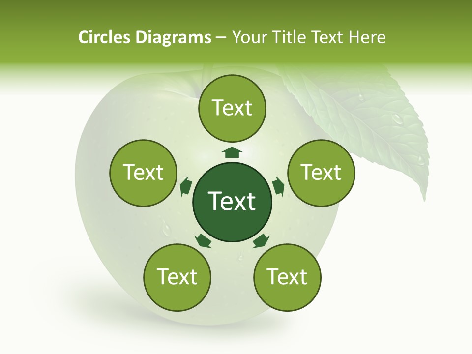 Nutrition Wet Drops PowerPoint Template