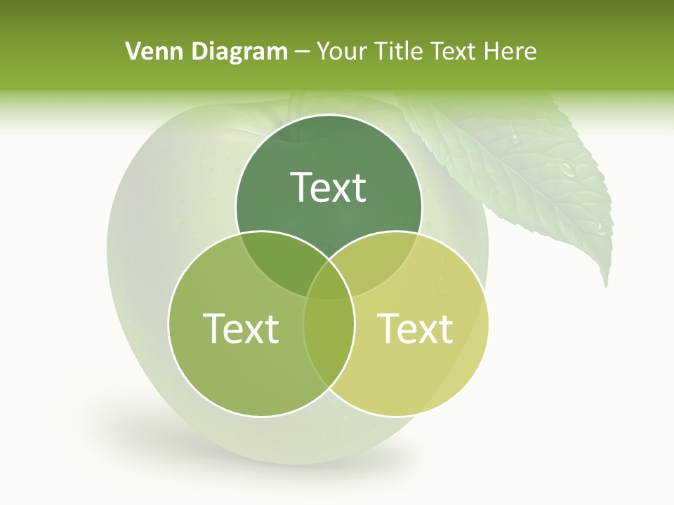 Nutrition Wet Drops PowerPoint Template