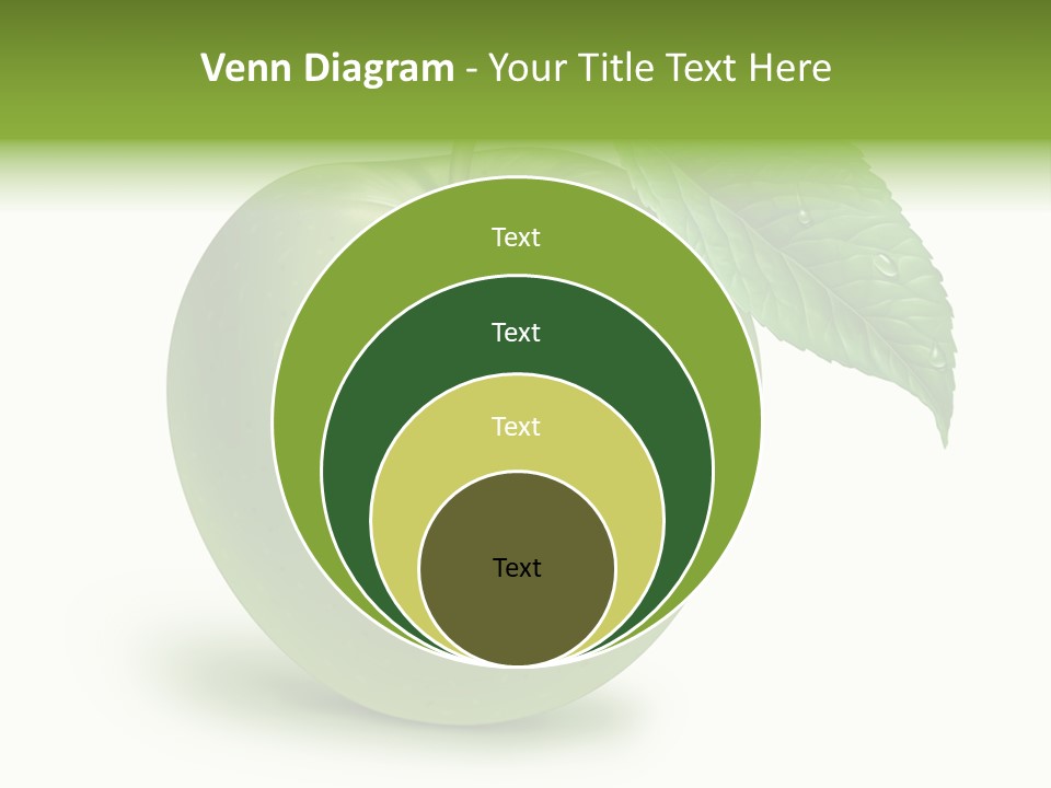 Nutrition Wet Drops PowerPoint Template