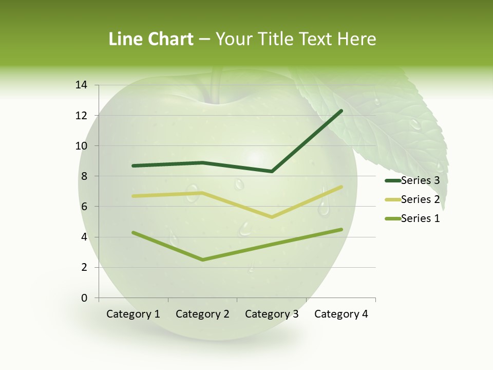 Nutrition Wet Drops PowerPoint Template