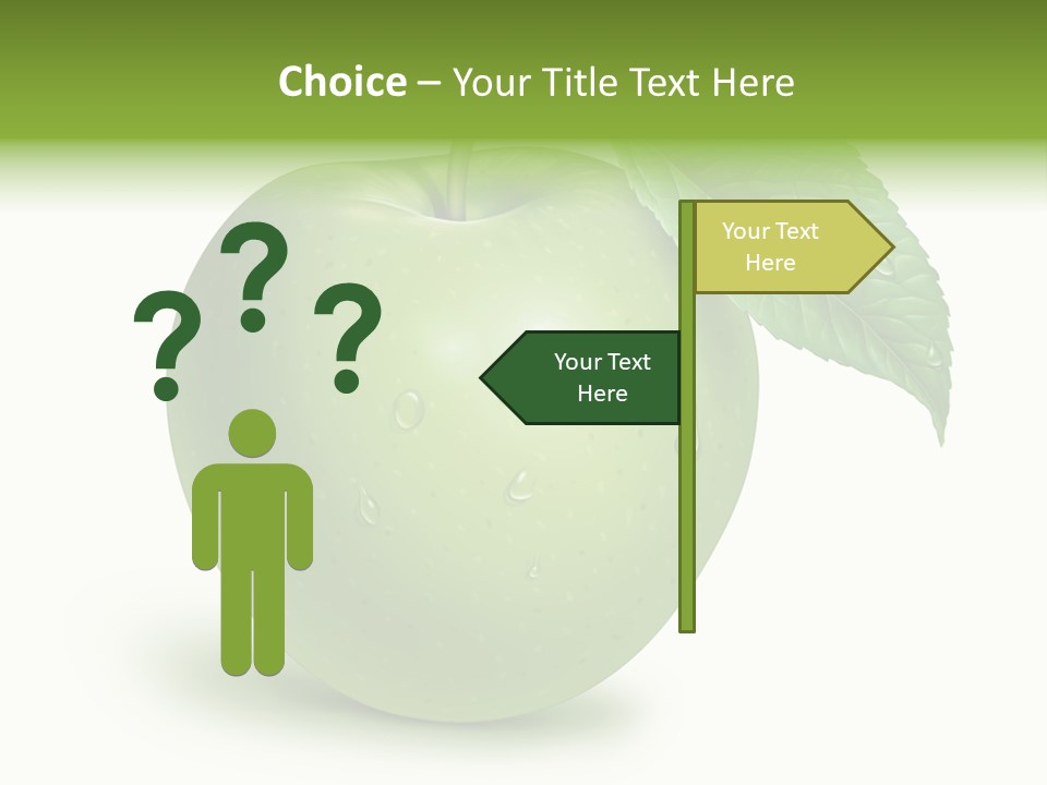 Nutrition Wet Drops PowerPoint Template