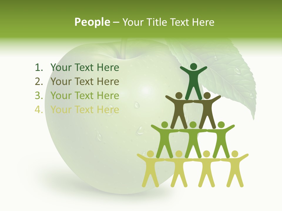 Nutrition Wet Drops PowerPoint Template