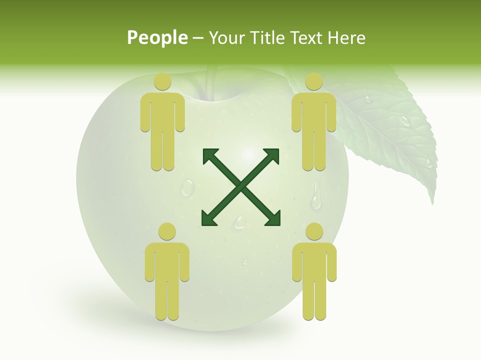 Nutrition Wet Drops PowerPoint Template