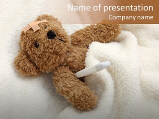 Infant Hurt Sick PowerPoint Template