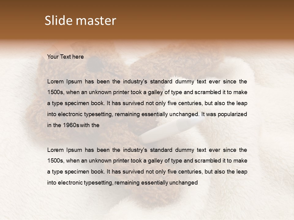 Infant Hurt Sick PowerPoint Template