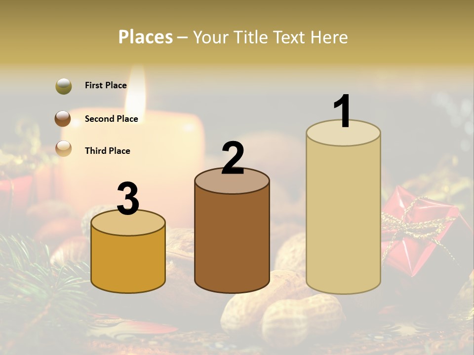 Surprise Romantic Bow PowerPoint Template