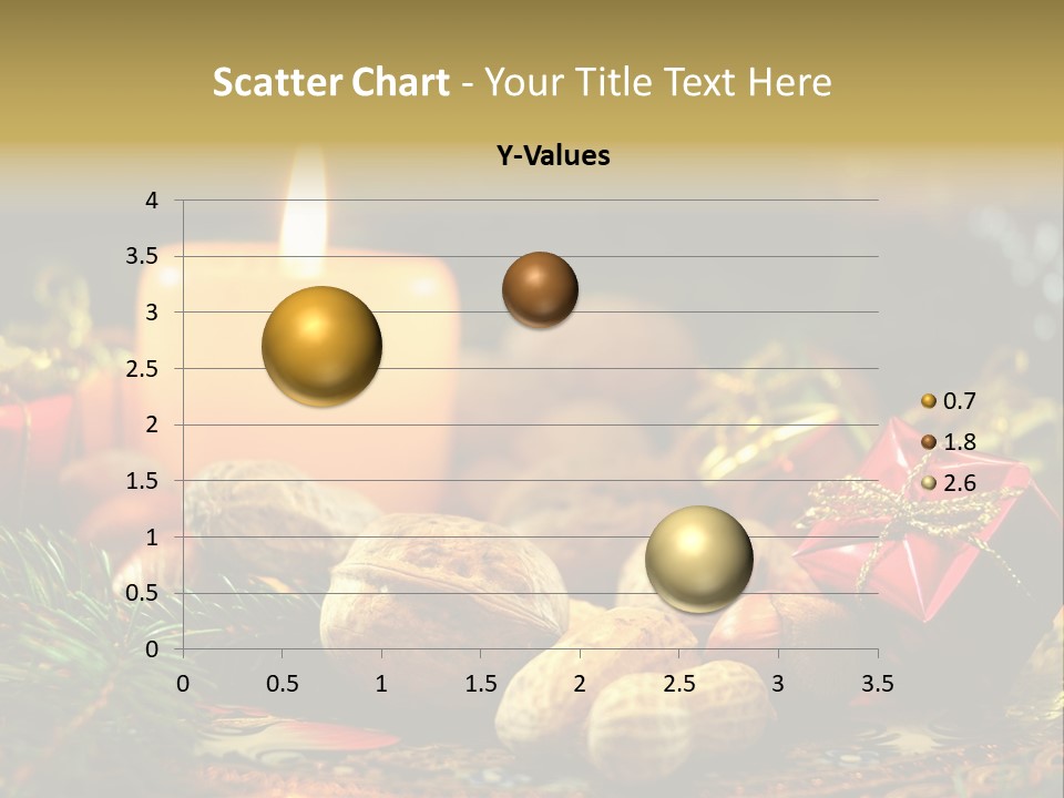 Surprise Romantic Bow PowerPoint Template