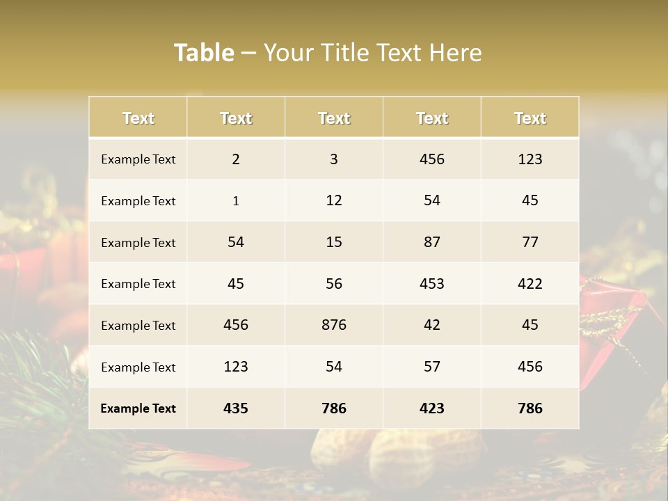 Surprise Romantic Bow PowerPoint Template