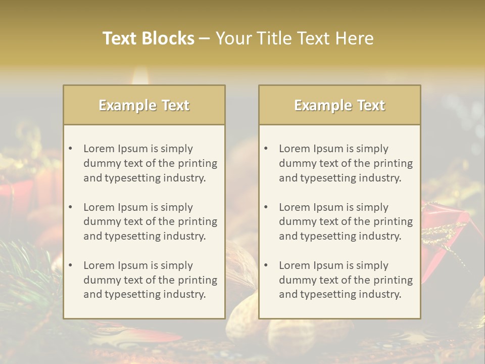 Surprise Romantic Bow PowerPoint Template